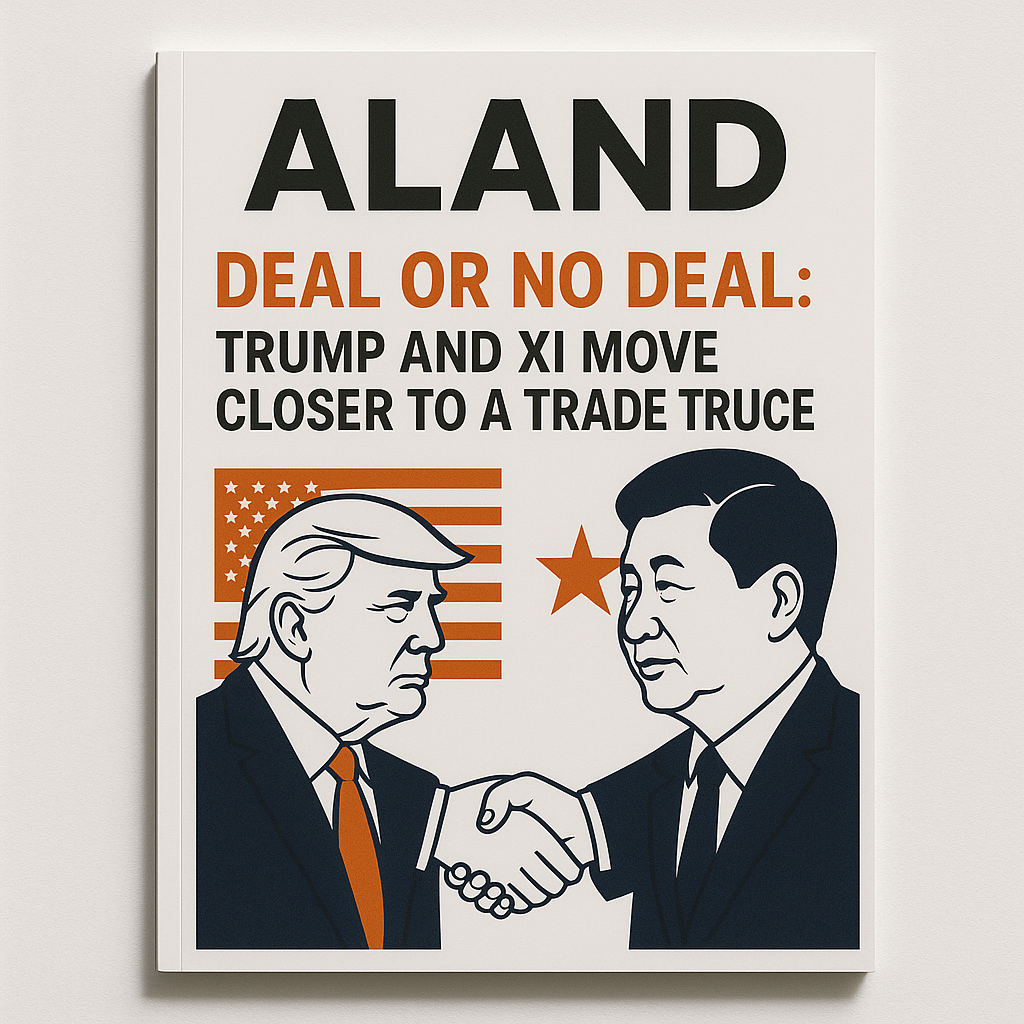  ALAND Magazine Cover - Deal or No Deal: Trump and Xi Trade Truce